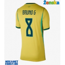 Brazil Bruno Guimaraes #8 Domaci Dres za Ženska SP 2026 Kratak Rukav